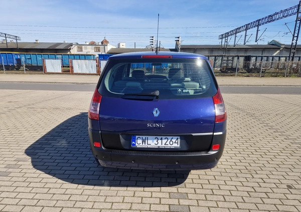 Renault Grand Scenic cena 10900 przebieg: 225000, rok produkcji 2004 z Kleczew małe 121
